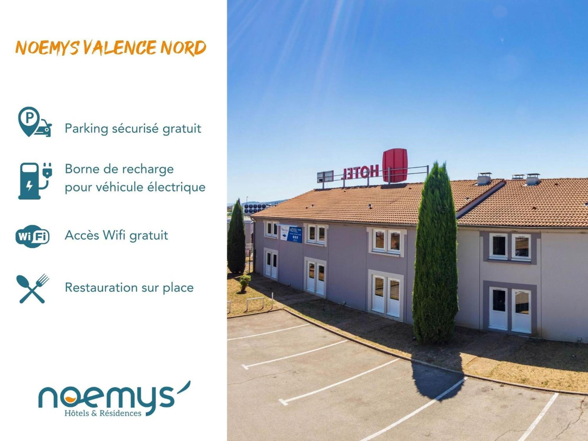 Bourg-lès-Valence Noemys Valence Nord - Hotel Restaurant المظهر الخارجي الصورة